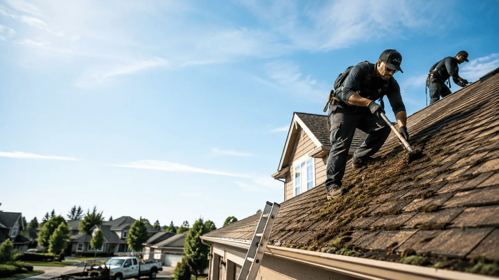 Roof Moss Removal in Oakland, OR near me